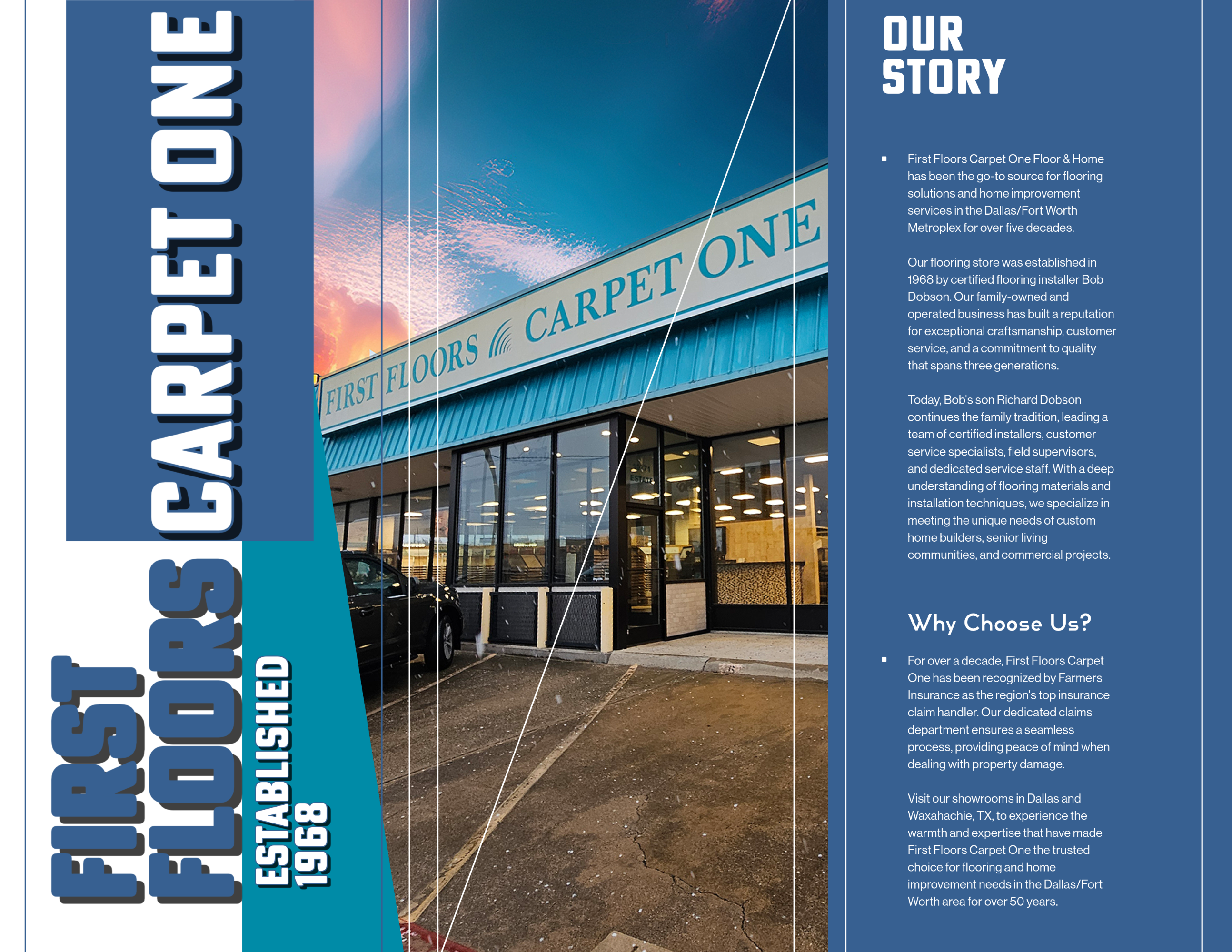 Why work with First Floors Carpet One 