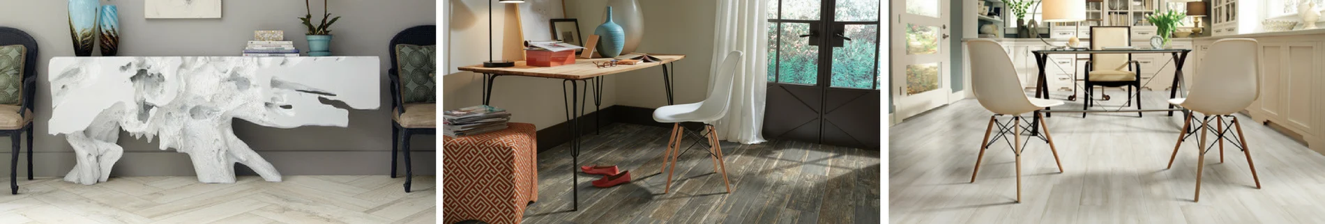 wood-Tile flooring room scenes